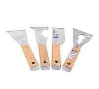 Spatola for stucco Fukuoka Raschietto for utensili Rimozione multifunzionale in acciaio inossidabile Spackle Knife Paint Remover Strumento for pittori Apri vernice (Color : D)