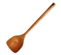 Spatola in Legno Fatta a Mano per Pentole da Cucina - Spatola a Manico Lungo