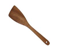 Spatola in legno - Manico lungo Turner Utensile da cucina, pentole resistenti al calore | Spatola da cucina per grattare arrosti, mescolare uova, frittelle, arrostire