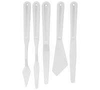 Spatola in plastica, spatola per Pittura in plastica 5 Pezzi per Studio Domestico per Strumento di Pittura