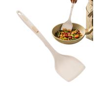 Spatola in silicone, manico resistente al calore, per uso alimentare, per padelle, padelle, padelle, pentole antiaderenti, cucina, ristorante, cottura, uso quotidiano, casa, uso interno ed esterno
