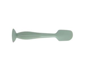 Spatola in silicone per crema pannolini, applicatore flessibile per unguento, spazzola per pasta posteriore con base di aspirazione per elementi essenziali dei