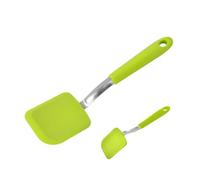 Spatola in silicone resistente al calore, piccole spaty da cucina, piccola per uso in cucina, cucina con spatola, non chic per cucinare, senza sforzo, rompere le uova, culla