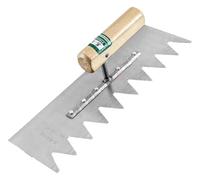 spatola, Maniglia ergonomica e confortevole in acciaio inossidabile di grado professionale for riempire gli spazi vuoti degli edifici con cemento o mastice(B)