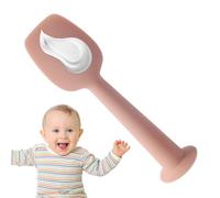 Spatola per bambini | Spatola a ventosa per pannolino e crema - applicatore per pasta morbida, strumento per pulire balsamo per bagnetto, asilo guance e cura dei glutei