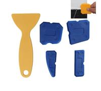 Spatola per colla, spalmatore per colla, Raschietto per colla multifunzionale per spalmare vernice, Strumenti per spackle, raschietto per carta da parati facile da usare per cuciture di costruzione, r