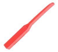 Spatola per Dipingere in Plastica Rossa, Strumento per Olio e Gesso | Manico Liscio, Bordo Non Plastico, Facile da Riporre, per Aule D'arte e Lavori su Superfici Delicate
