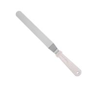 Spatola per glassa per torta,Spatola per torte, Spatola in acciaio inox compensata per la decorazione della torta, Spandizzatore per torte angolato forniture per la cottura
