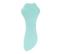 Spatola per il viso - Scrub in silicone a doppia estremità per la cura della pelle - Scrub viso in di gatto pulizia del naso - per donne ragazze viaggio d'affari sera naso anteriore menta pulita
