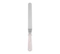 Spatola per la decorazione della torta Spatola per glassa di torta, in acciaio inox per glassa di più, manico extra lungo, spalmatore per torte angolato, sumini