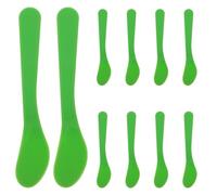 Spatola per Maschera Viso 15cm in Pp, Set 10 Pezzi per Trucco | Prodotti Cosmetici Fai da Te e Campionamento, Mantiene la Crema Pulita, Uso Donna Colore Casuale