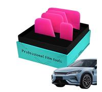Spatola per pellicole per finestre, spatola per auto, 5 pezzi, multiuso per auto, camion, moto, specchio, appartamento, bagno, vetrina