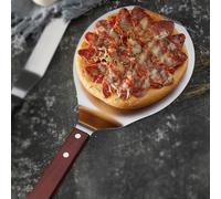 Spatola per pizza in acciaio con pala larga per pizze torte e griglie