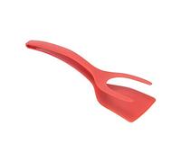 Spatola per uova 2 in 1, frittata silicone due in | Pratiche pinze per pala barbecue con morsetto per pancake per afferrare e capovolgere alimenti Delr