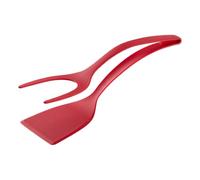 Spatola per uova, pinze da cucina per girare uova fritte, strumento di cottura ergonomico resistente al calore, versatile per hamburger, frittate, frittelle di pesce