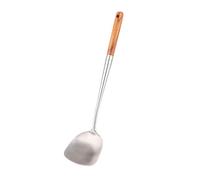 Spatola per wok da 47 cm per wok, spatola per wok in acciaio inox 304.