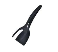 Spatola Pinza 2in1 in Nylon Antiaderente per Uova Pancake Frittate Cucina