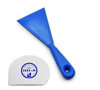Spatola pizza, Spatola rigida triangolare per pizza in polimero antiurto con tarocco da cucina in omaggio dimensioni totali 10x23,5 cm