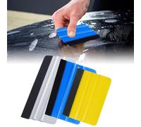 Spatola Professionale, 3 Pezzi Spatola per Wrapping Pellicola Auto, Spatola per Pellicole Adesive, con Rivestimento in Feltro Spatola Professionale con Feltro, Pellicole Per Auto, Pellicole Per Vetri