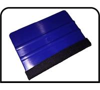 Spatola PROFESSIONALE per APPLICAZIONE ADESIVI Con feltro antigraffio o senza feltro INSTALLAZIONE PELLICOLE CAR WRAPPING auto e moto (CON FELTRO)