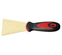 Spatola rigida bimateriale 30 mm, ideale per lisciare e applicare prodotti su superfici piane e strutturate.