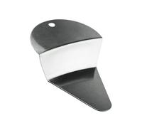 Spatola triangolare a - Paletta per pizza e torta, paletta professionale per dessert, in acciaio inox, spatola triangolare per torte a , spatola da pasticceria ergonomica per pizza, torta