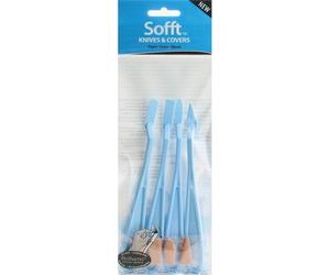 Spatole C/spugnetta Pz4 Misure Assortite