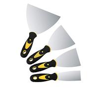 Spatole in Acciaio Inossidabile, Set di Coltelli di Spatola per Stucco, Raschietti per Pareti, Spatola per Stucco, Frattazzo Spatole per Stucco Cartongesso - 4 Pezz
