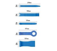 Spatole leve utensili professionali carrozzeria interni ecc.set 5 pz