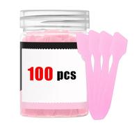 Spatole Per Il Trucco Mini - 100 Pezzi Strumento Applicatore Portatile | Piccola Spatola Per Cosmesi | Per La Famiglia Le Donne I Principianti La Casa I Saloni Di Bellezza