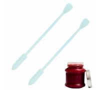 SPATTULA DI FACCIO - RASCRAPER JAR SCAGLIO 2PCS | Tiny Makeup Beauty Spatola | spatola | Spatola cosmetica spatola di trucco | silicone spatola spatola di trucco | Spatole per il trucco