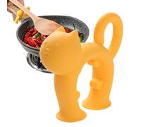 Spatula Holder - Spoon Rest | Anti-scalding Kitchen Silicone Utensil Holder Bracket Clips for Home Kitchen Restauran Use Heat Resistant Cat Shape Cooking for Kitchen Stove Top