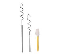 Spatula in silicone a lunga maniglia, multifunzionale salsa per lo sport, per la casa, il caffè e i ristoranti, il burro a mano per la rimozione del dado facile da mescolare con il barattolo di