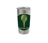 SPATULATE Foglia spatolata Botanica Bicchiere termico in acciaio inox doppia parete