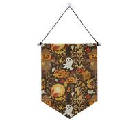 Spaventapasseri in Halloween Decor Sfondo Banner Fondali per la stanza delle feste 13 pollici × 17 17,8 cm
