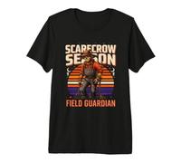Spaventapasseri Stagione Field Guardian Halloween Horror Maglietta Premium