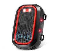 Spaventapasta per martore con luce flash, per interni ed esterni, protezione per martore auto, mansarda con luce lampeggiante e ultrasuoni, per auto, garage, casa, giardino, efficace contro i topi