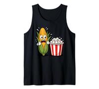 Spaventato Mais Popcorn Nocciolo Canotta