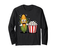 Spaventato Mais Popcorn Nocciolo Maglia a Manica