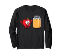 Spaventato Mela Barattolo Succo di Mela Mele Maglia a Manica