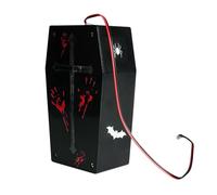 Spaventosamente Halloween bara Decors inquietante decorazione del partito di Halloween con la voce attivata multicolore luce disegni realistici