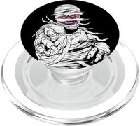Spaventoso male mummia faccia raccapricciante horror Halloween PopSockets PopGrip per MagSafe