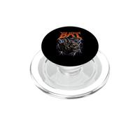 Spaventoso Pipistrello Fulmine Horror Creatura Notte Foresta Oscura Vibes PopSockets PopGrip per MagSafe