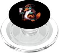 Spaventoso sacchetto di caramelle spettrale di Halloween ornitorinco fantasma PopSockets PopGrip per MagSafe