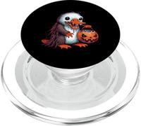 Spaventoso sacchetto di caramelle spettrale di Halloween ornitorinco fantasma PopSockets PopGrip per MagSafe