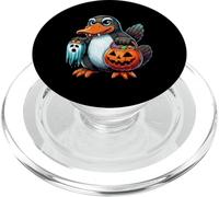 Spaventoso sacchetto di caramelle spettrale di Halloween ornitorinco fantasma PopSockets PopGrip per MagSafe