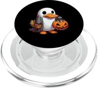 Spaventoso sacchetto di caramelle spettrale di Halloween ornitorinco fantasma PopSockets PopGrip per MagSafe