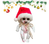 Spaventoso Zombie Baby Doll - Decorazione per la casa del bambino di Halloween paura, decorazione creativa della casa stregata | Piccola bambola horror con sangue finto realistico per la