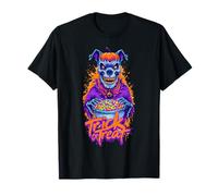 Spaventoso Zombie Scheletro Cani Halloween Maglietta
