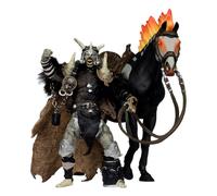 Spawn Action Figure Bloodaxe with Horse (Spawn: The Dark Ages) (McFarlane Toy...